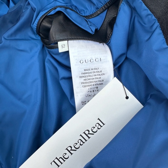 GUCCI Web Accent Bomber Jacket Size: XL | US42, IT52 - Picture 5 of 7